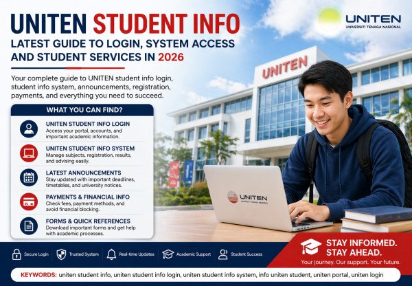 uniten student info